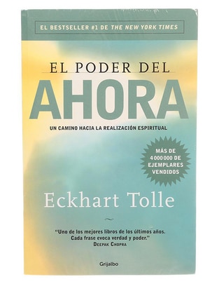 Libro El poder del ahora de Eckhart Tolle