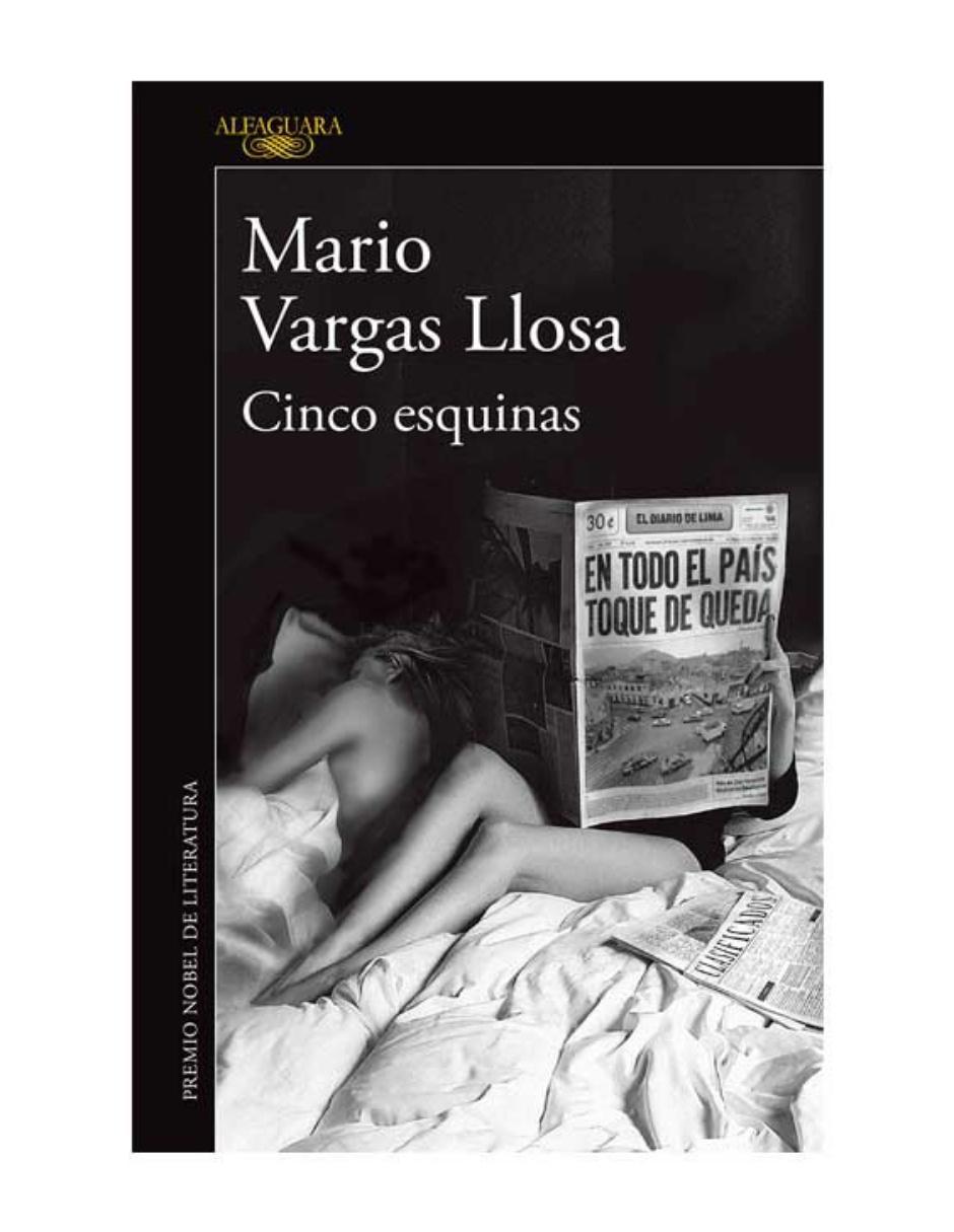 Libro Cinco Esquinas de Mario Vargas Llosa