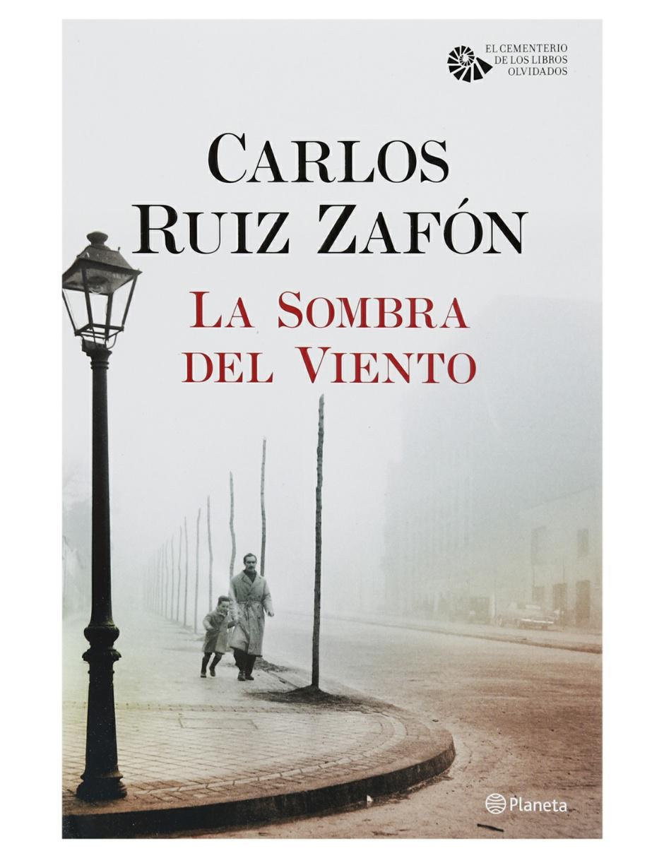 Imagen de producto Libro La sombra del Viento de Carlos Ruiz Zafón