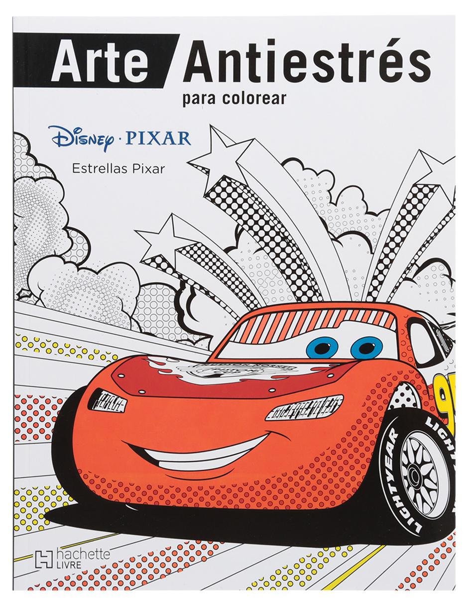 Arte Antiestrés para colorear. Estrellas Pixar