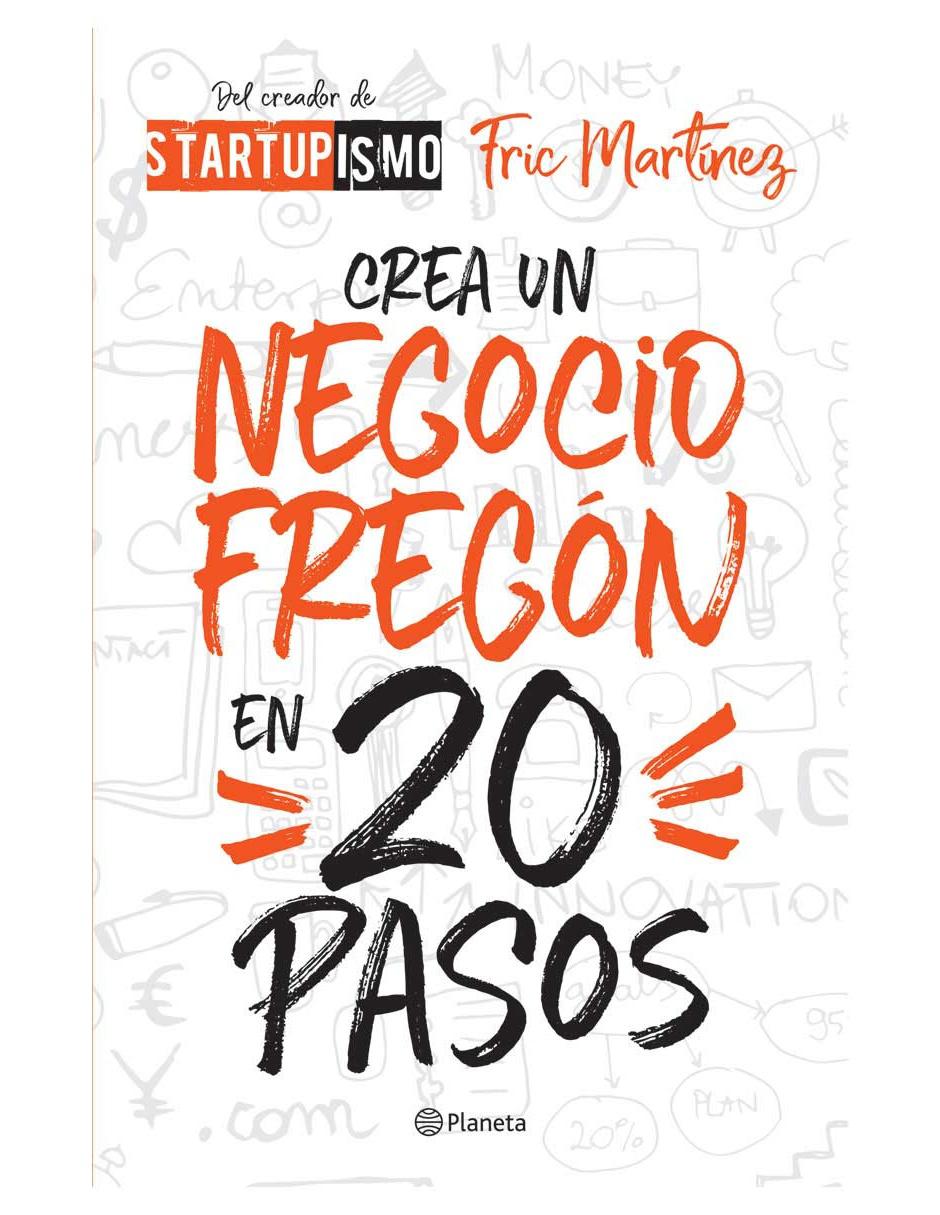 Imagen de producto Libro Crea un Negocio Fregón en 20 Pasos de Fric Martínez