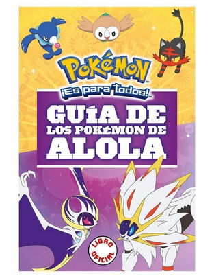 Libro Guía de los Pokémon de Alola de Pokemon