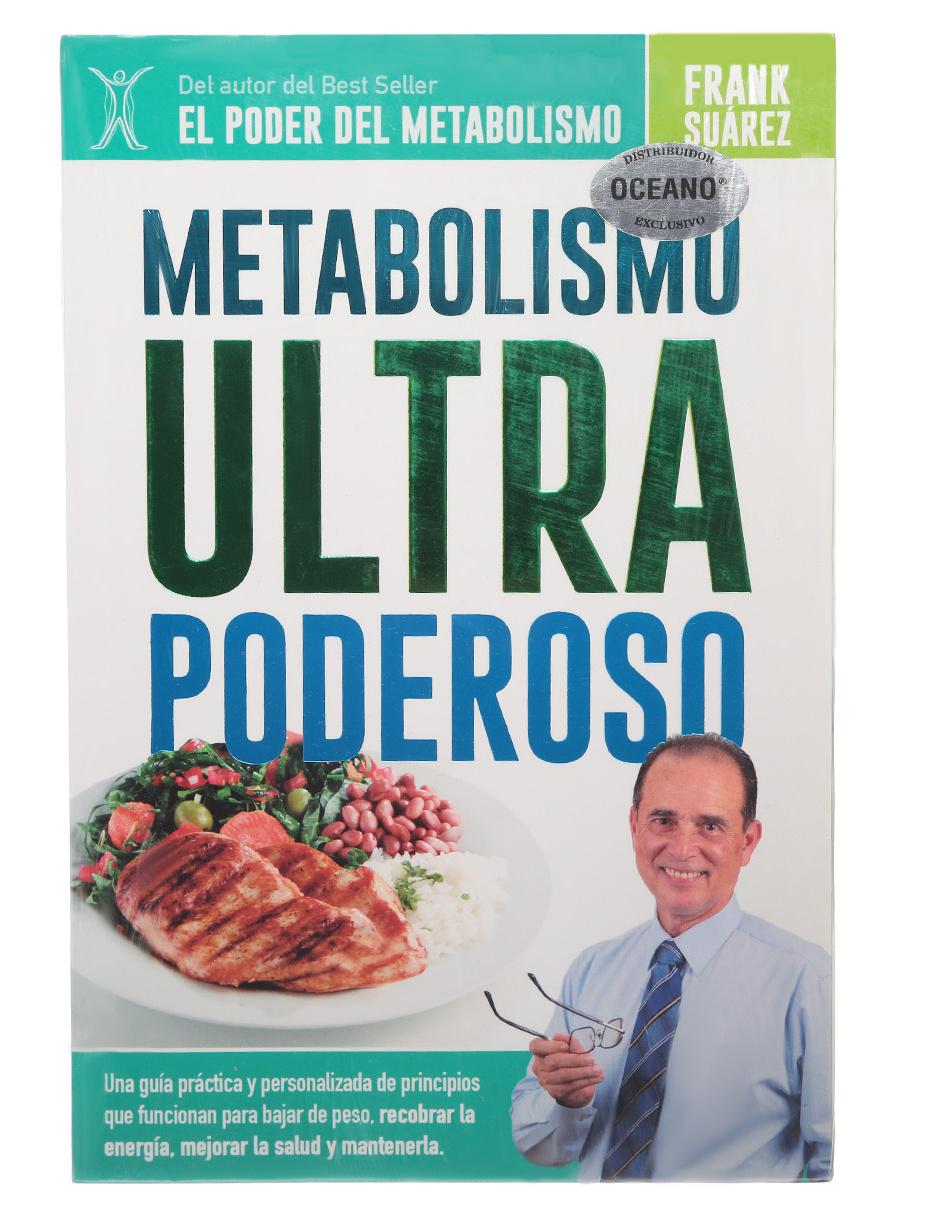 Libro Metabolismo Ultra Poderoso de Suárez Frank 1