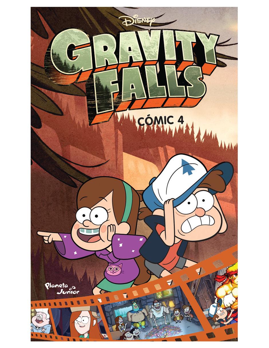 Libro Gravity Falls Cómic 4 de Disney Libro Gravity Falls Cómic 4 de Disney