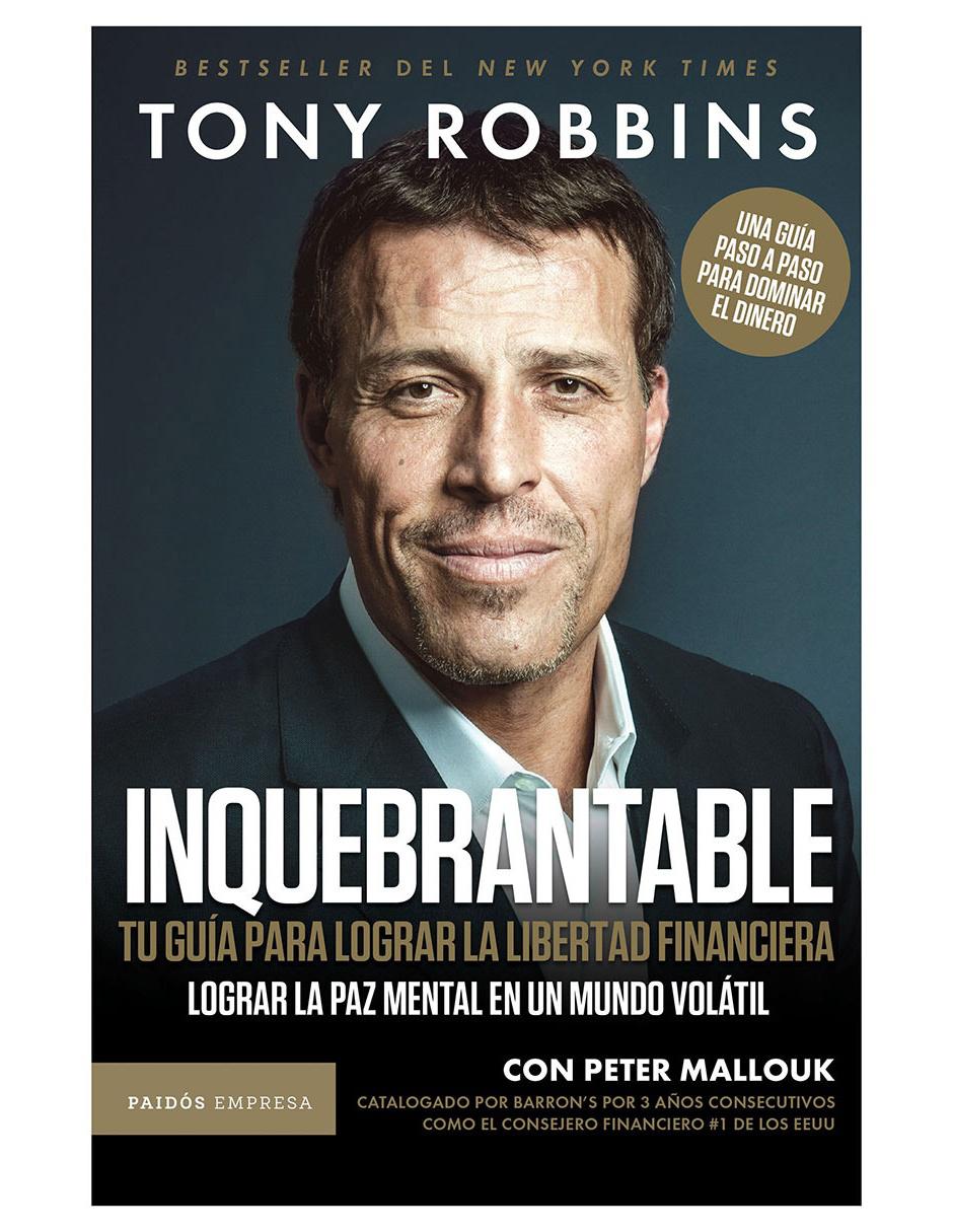 Libro Inquebrantable de Robbins Tony 1