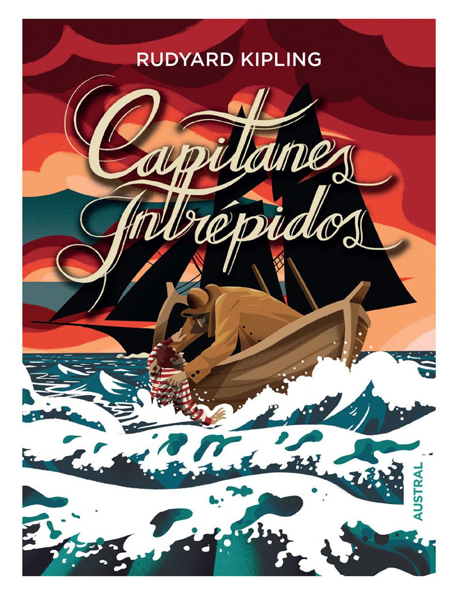 Libro Capitanes Intrépidos de Kipling Rudyard