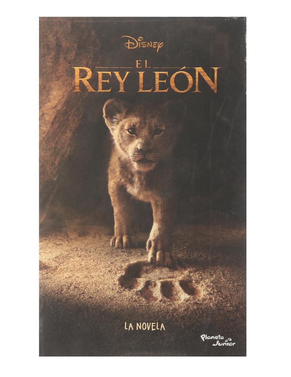 Libro El Rey León de Disney