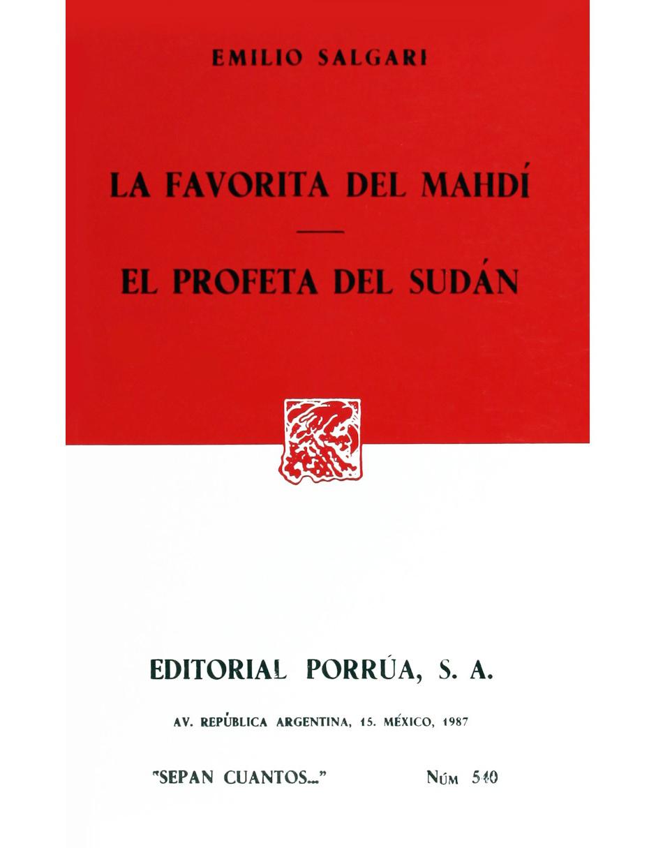 Imagen de producto Libro La Favorita del Mahdi, El Profeta del Sudán