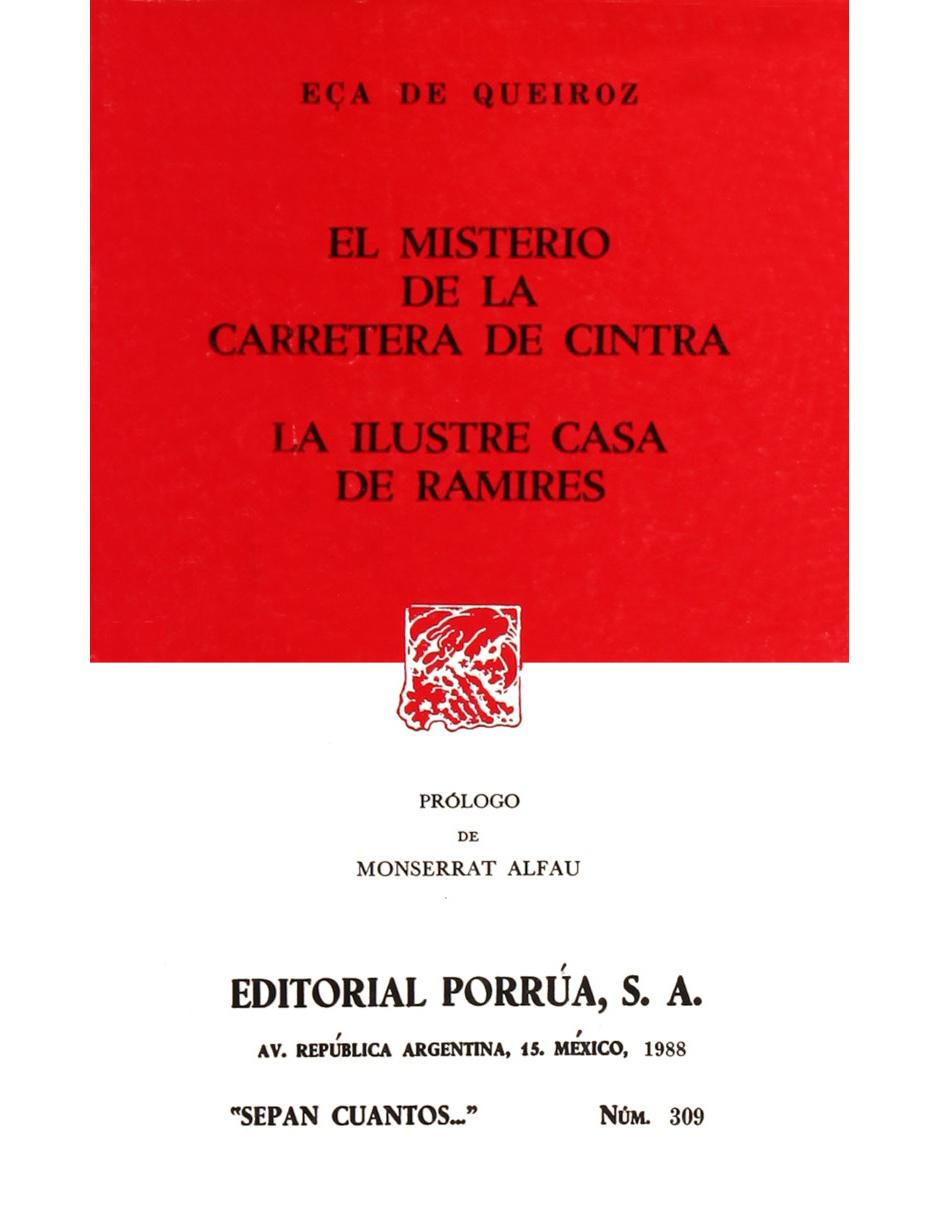 Imagen de producto Libro El Misterio de la Carretera de Cintra , la ilustre casa de Ramires