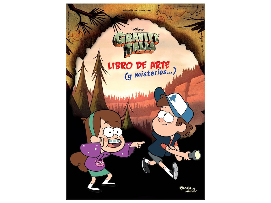 Libro Gravity Falls Libro de Arte y Misterios de Disney