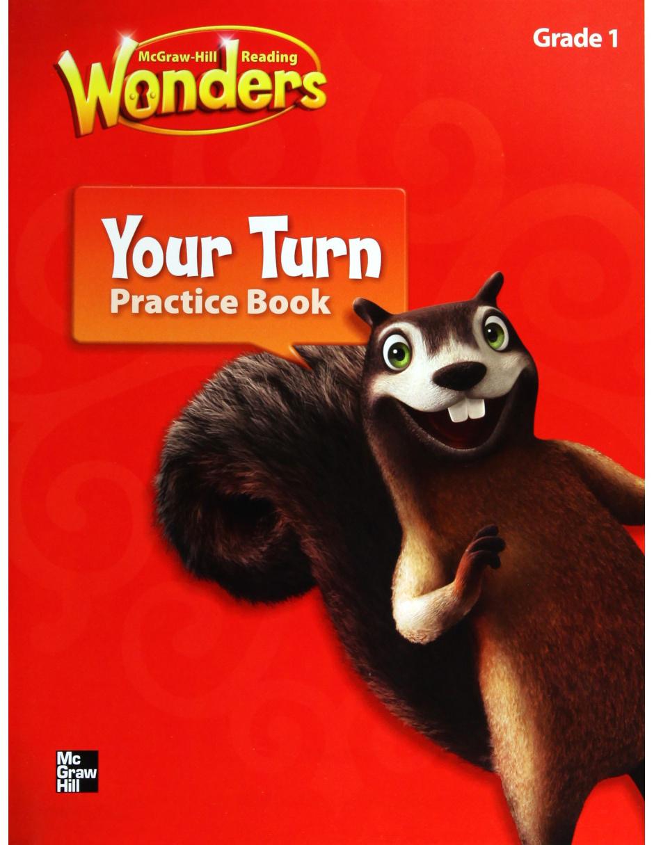 Imagen de producto Revista Reading Wonders Your Turn Grade 1 Practice Book