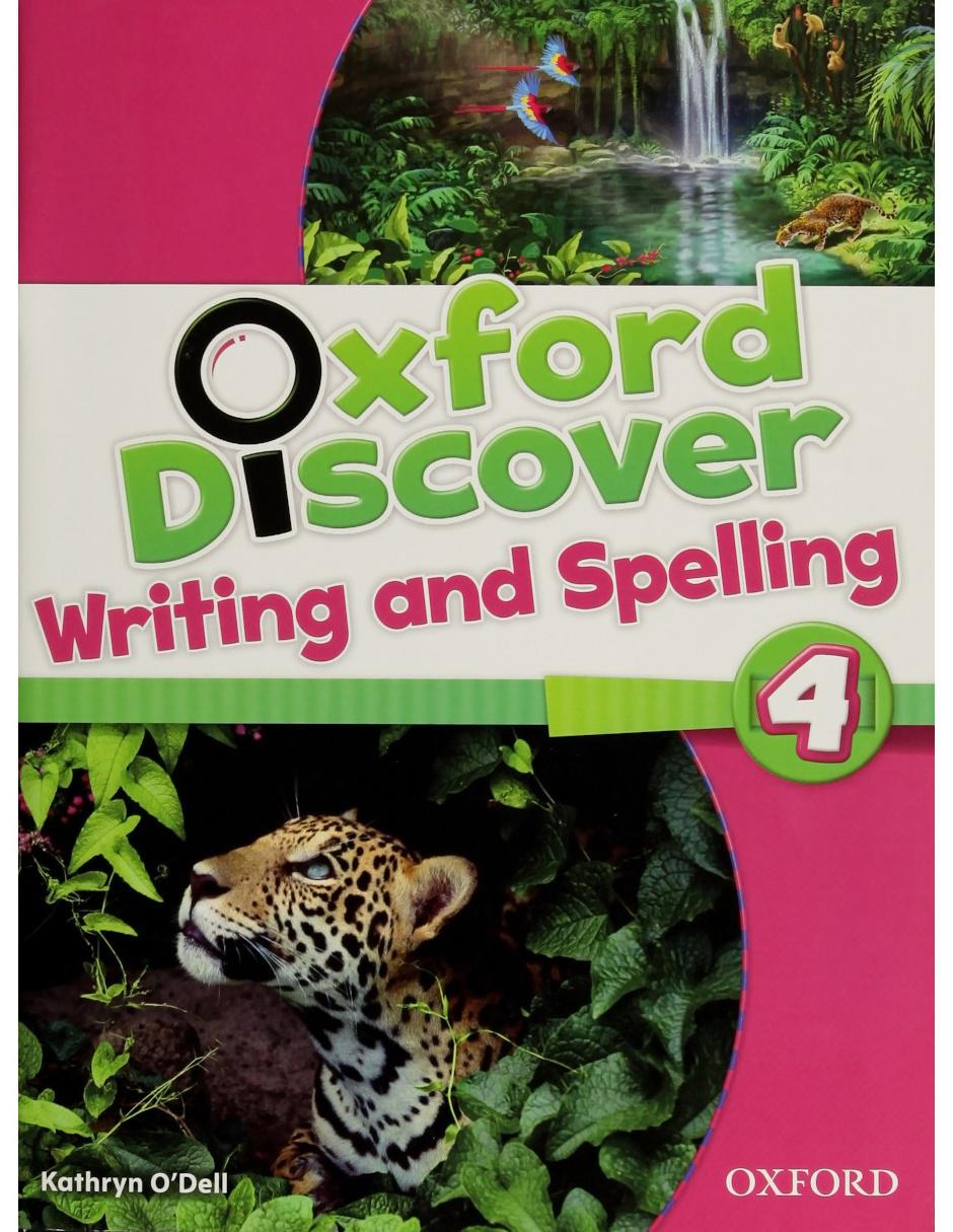 Revista Oxford Discover Writing And Spelling 4