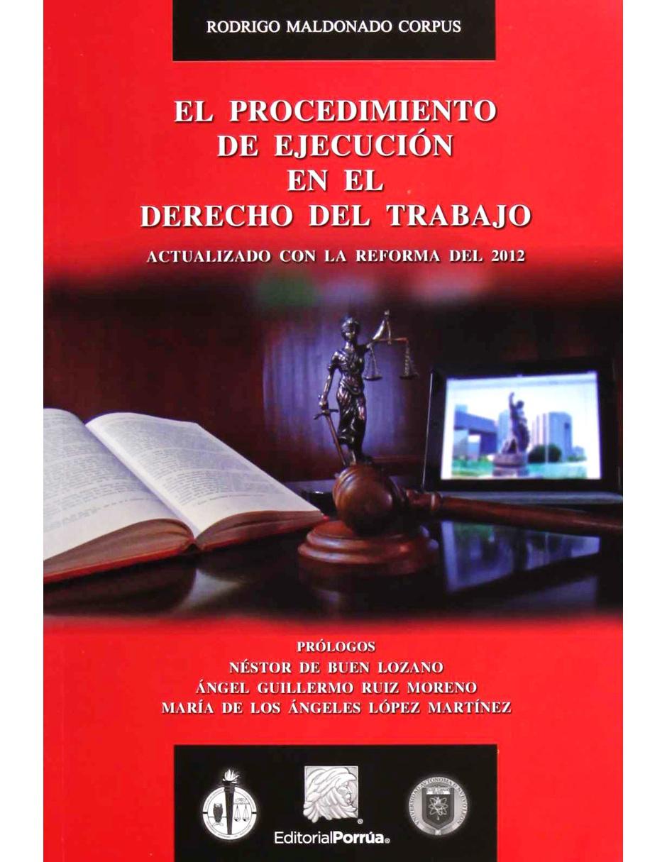 Imagen de producto El Procedimiento de Ejecución en el Derecho del Trabajo