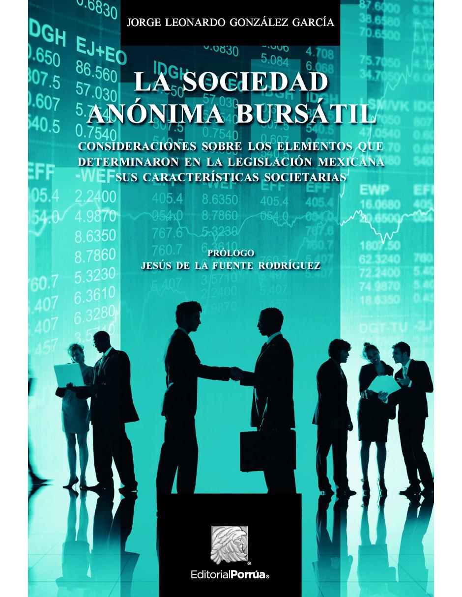 Imagen de producto La Sociedad Anonima Bursatil