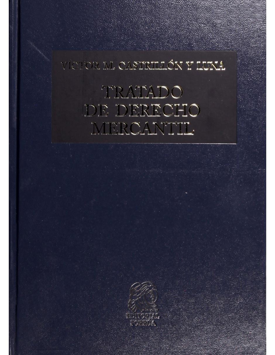 Imagen de producto Revista Tratado De Derecho Mercantil