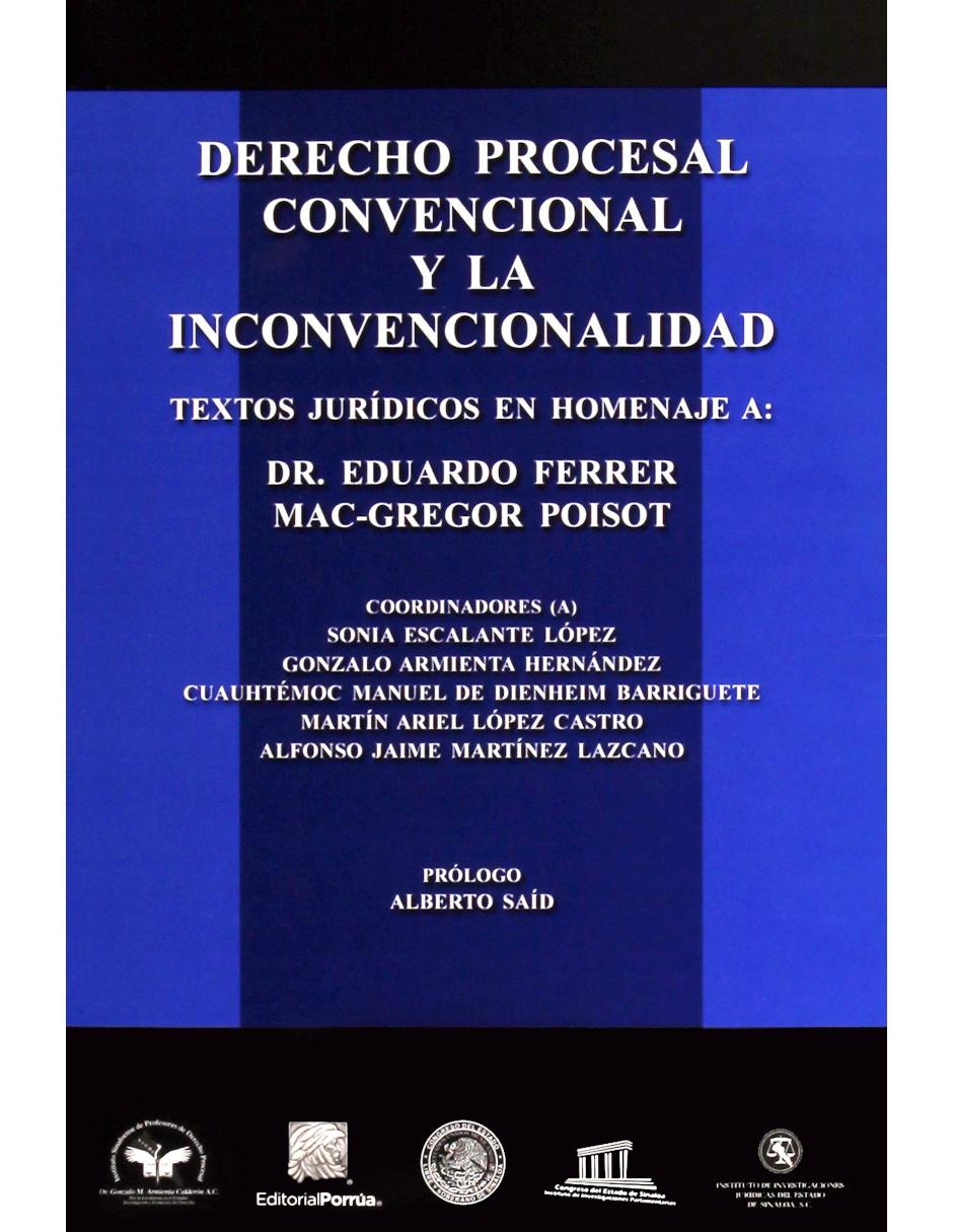 Imagen de producto Revista Derecho Procesal Convencional Y La Inconvencionalidad