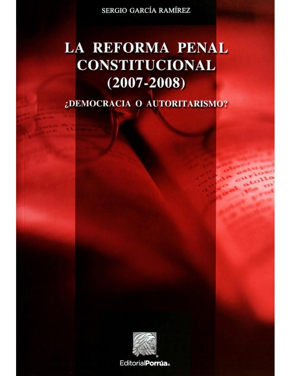 Imagen de producto Revista La Reforma Penal Constitucional 2007-2008