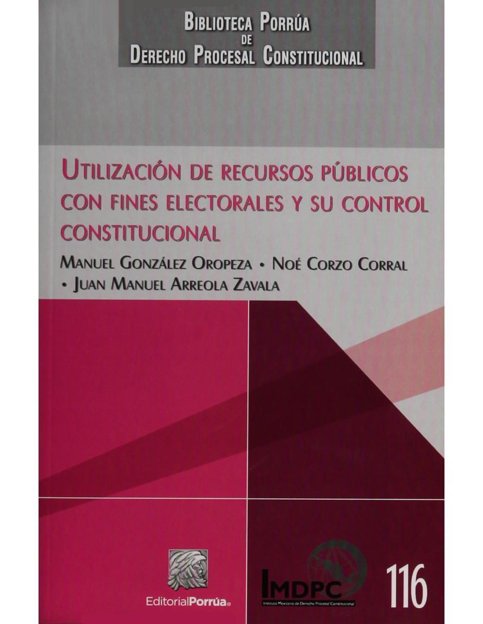 Imagen de producto Revista Utilización De Recursos Públicos Con Fines Electorales Y Su Control Constitucional