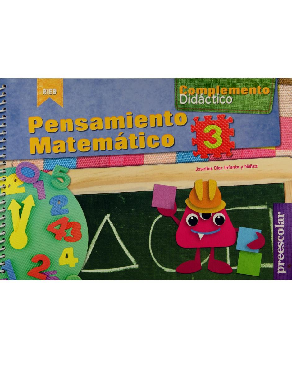 Imagen de producto Revista Complemento Didáctico 3 Pensamiento Matemático