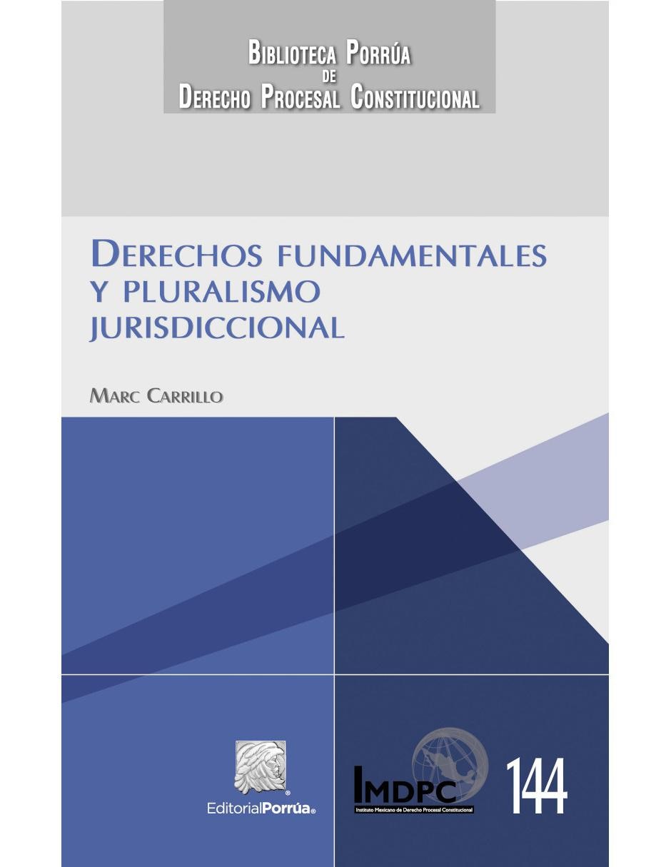 Imagen de producto Revista Derechos Fundamentales Y Pluralismo Jurisdiccional