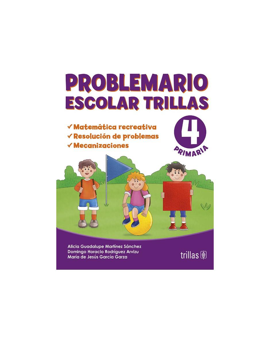 Revista Problema Rio Escolar Trillas 4 Primaria