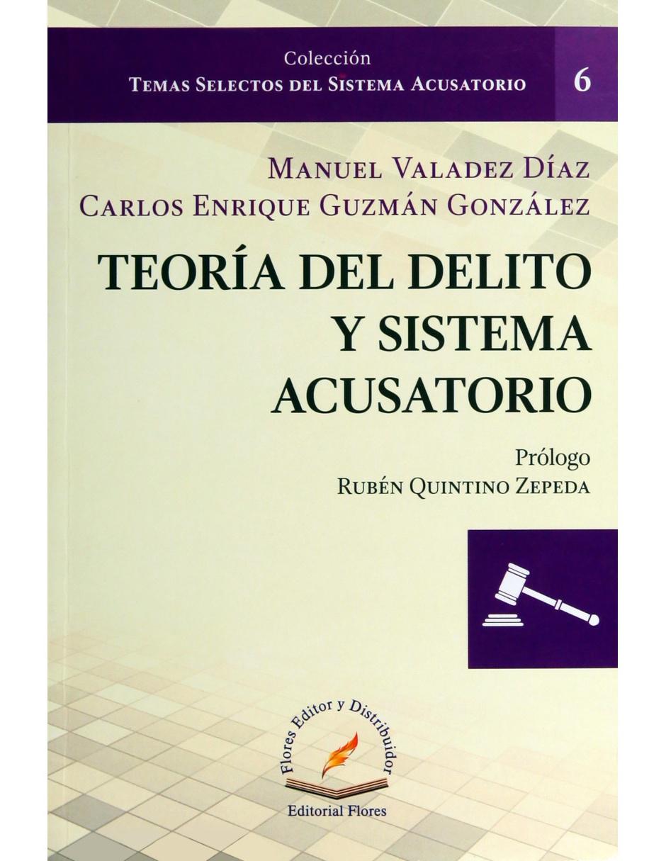 Revista Teoría Del Delito Y Sistema Acusatorio