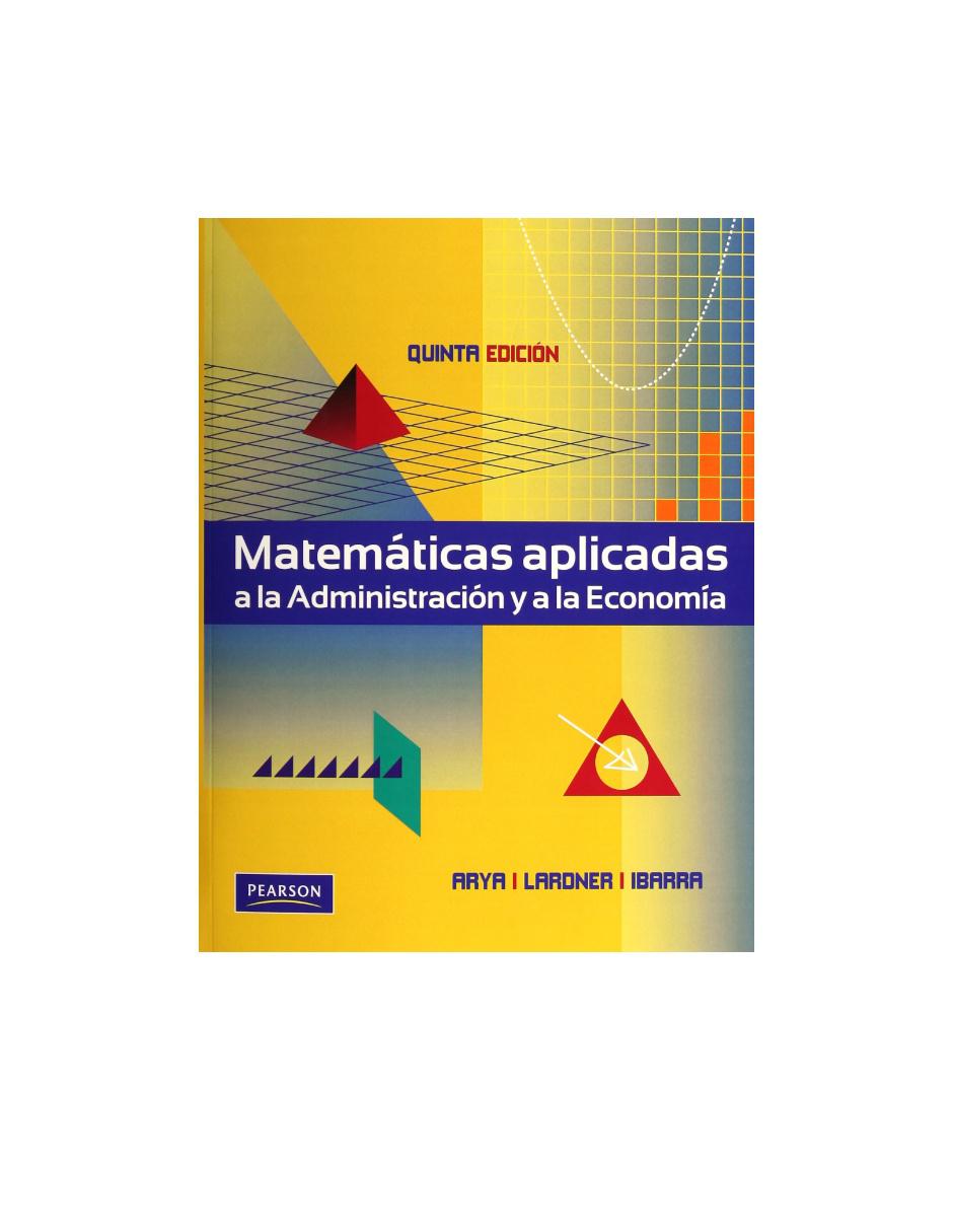 Imagen de producto Revista Matemáticas Aplicadas A La Administración Y A La Economía