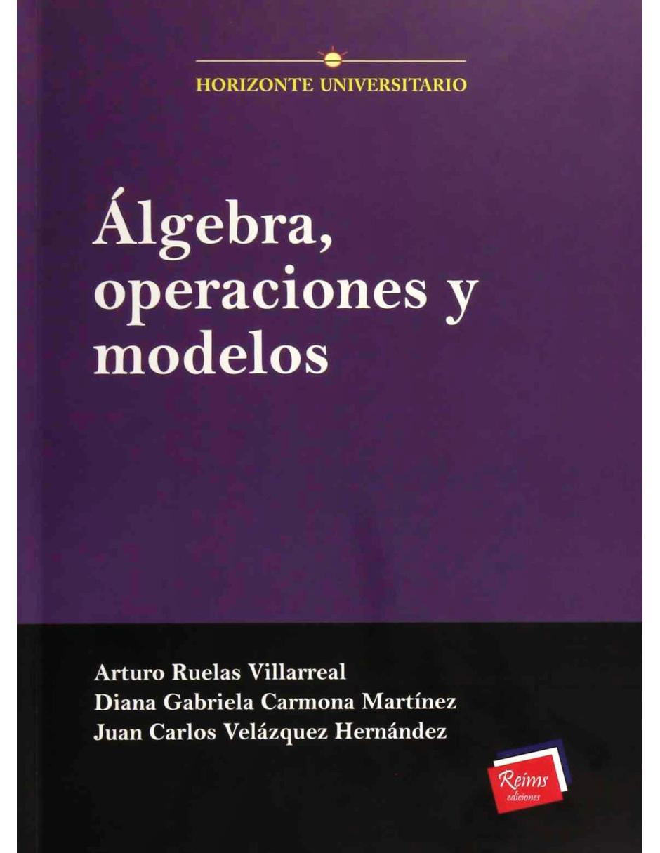 Revista Álgebra, Operaciones Y Modelos 1