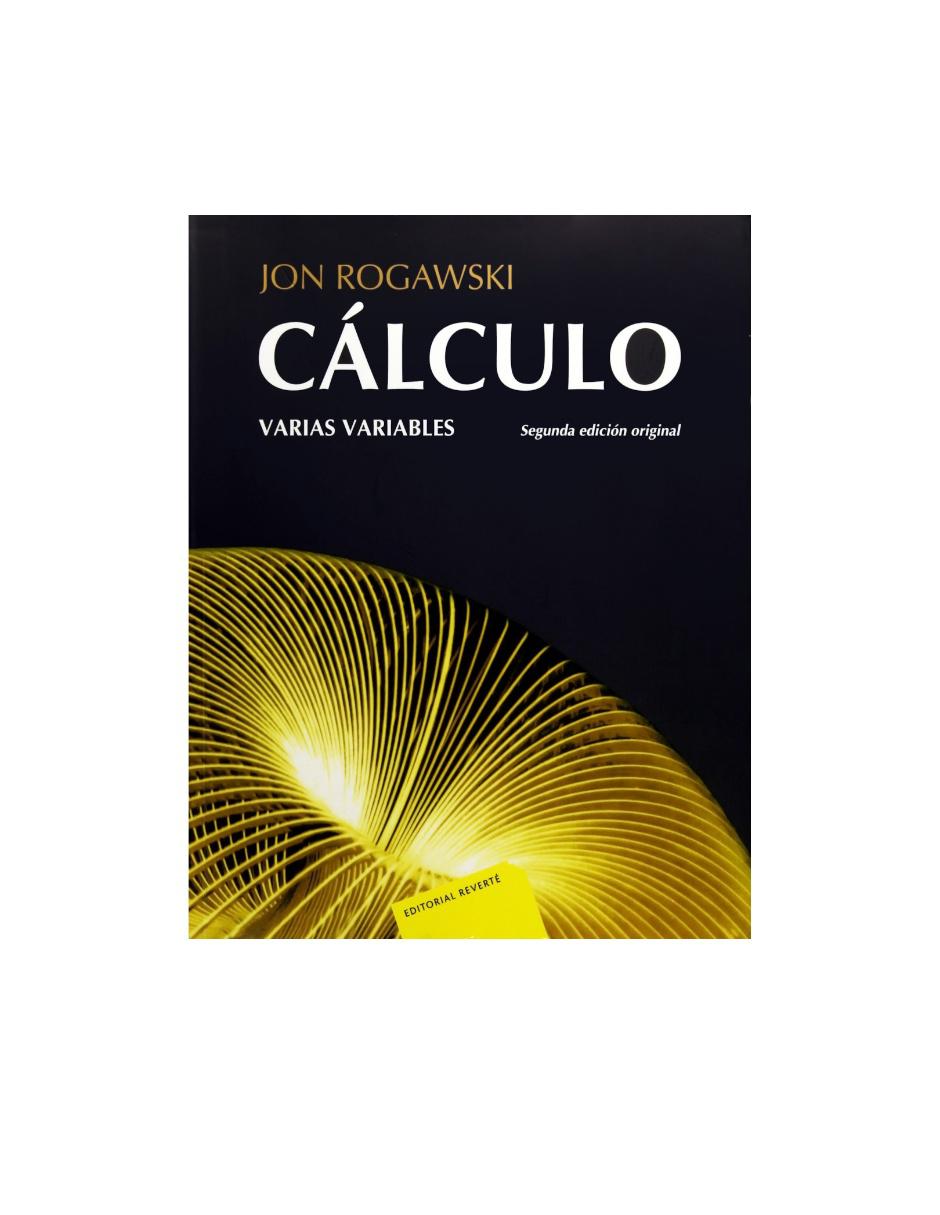 Revista Calculo Varias Variables