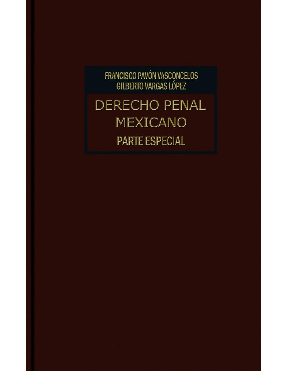 Imagen de producto Revista Derecho Penal Mexicano Parte Especialvolumen 5