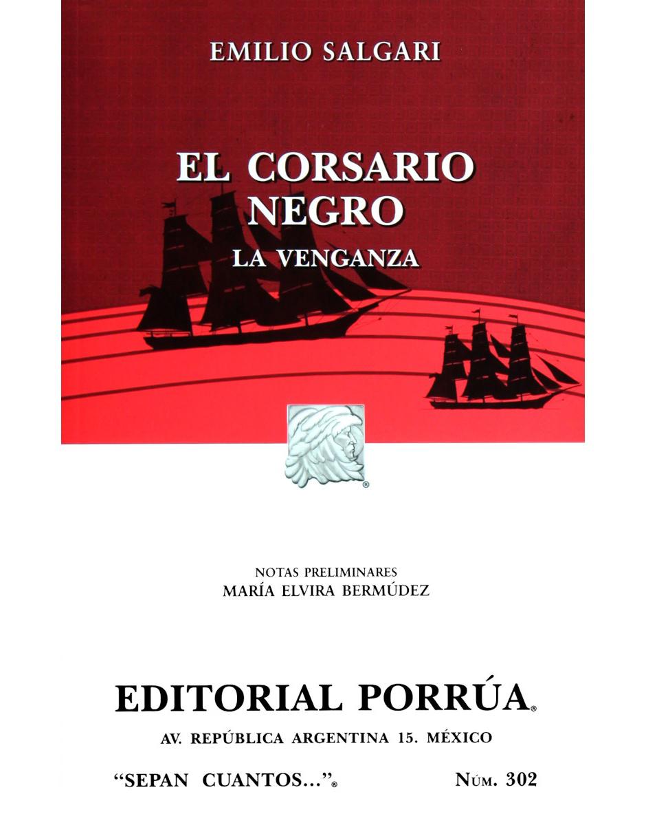 Libro El Corsario Negro