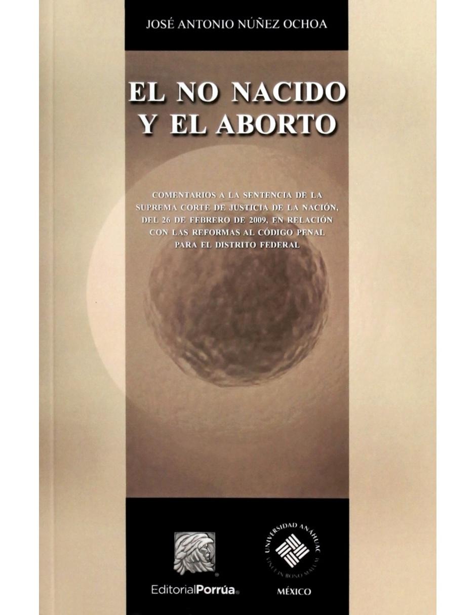 Imagen de producto Libro El no Nacido y el Aborto