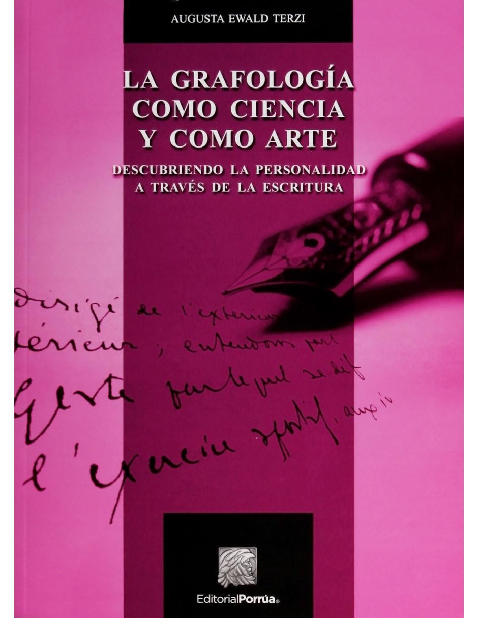Libro La Grafología Como Ciencia Y Como Arte 1
