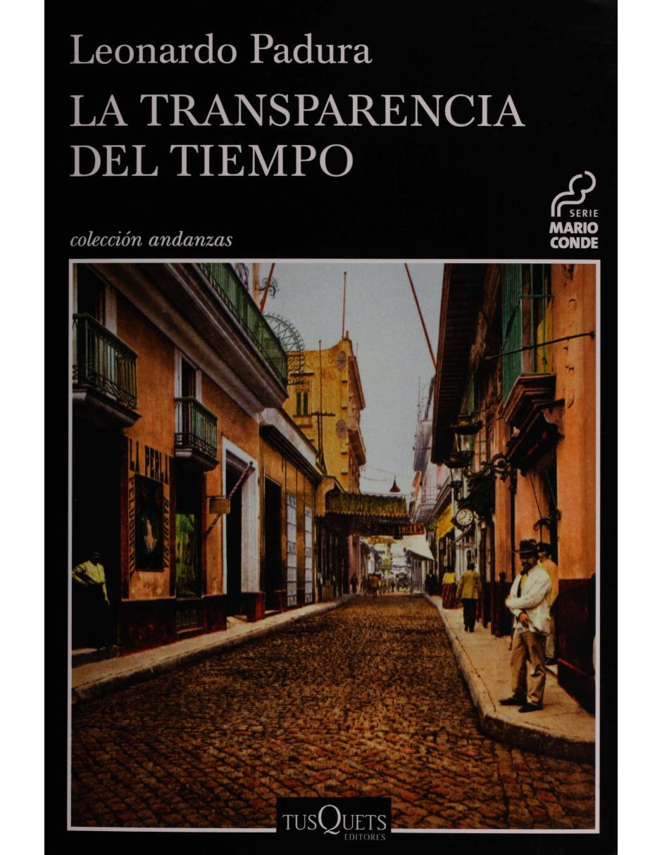 Libro La Transparencia Del Tiempo 1