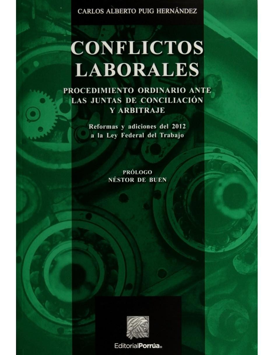 Imagen de producto Libro Conflictos Laborales