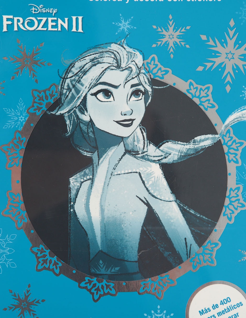 Libro Frozen 2 arte antiestrés