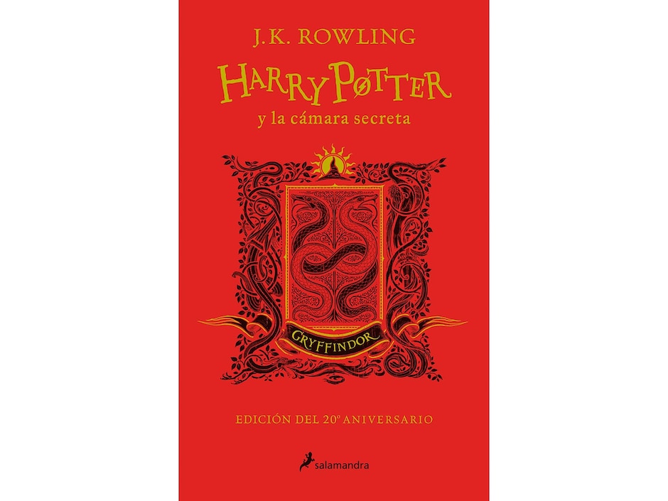 Libro Harry Potter y la cámara secreta Gryffindor de J. K. Rowling Libro Harry Potter y la cámara secreta Gryffindor de J. K. Rowling