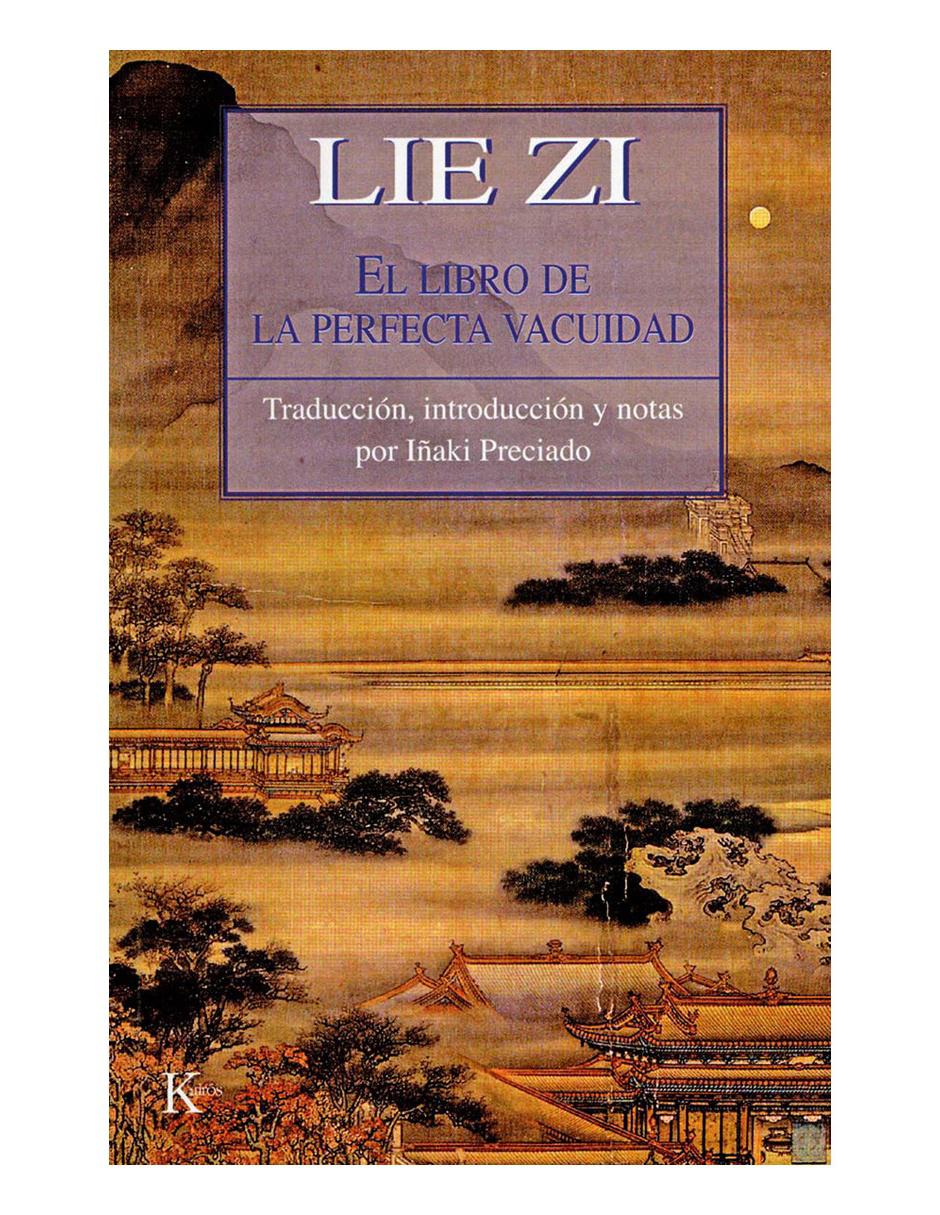Libro Lie Zi. El libro de la perfecta vacuidad de Kairós Libro Lie Zi. El libro de la perfecta vacuidad de Kairós