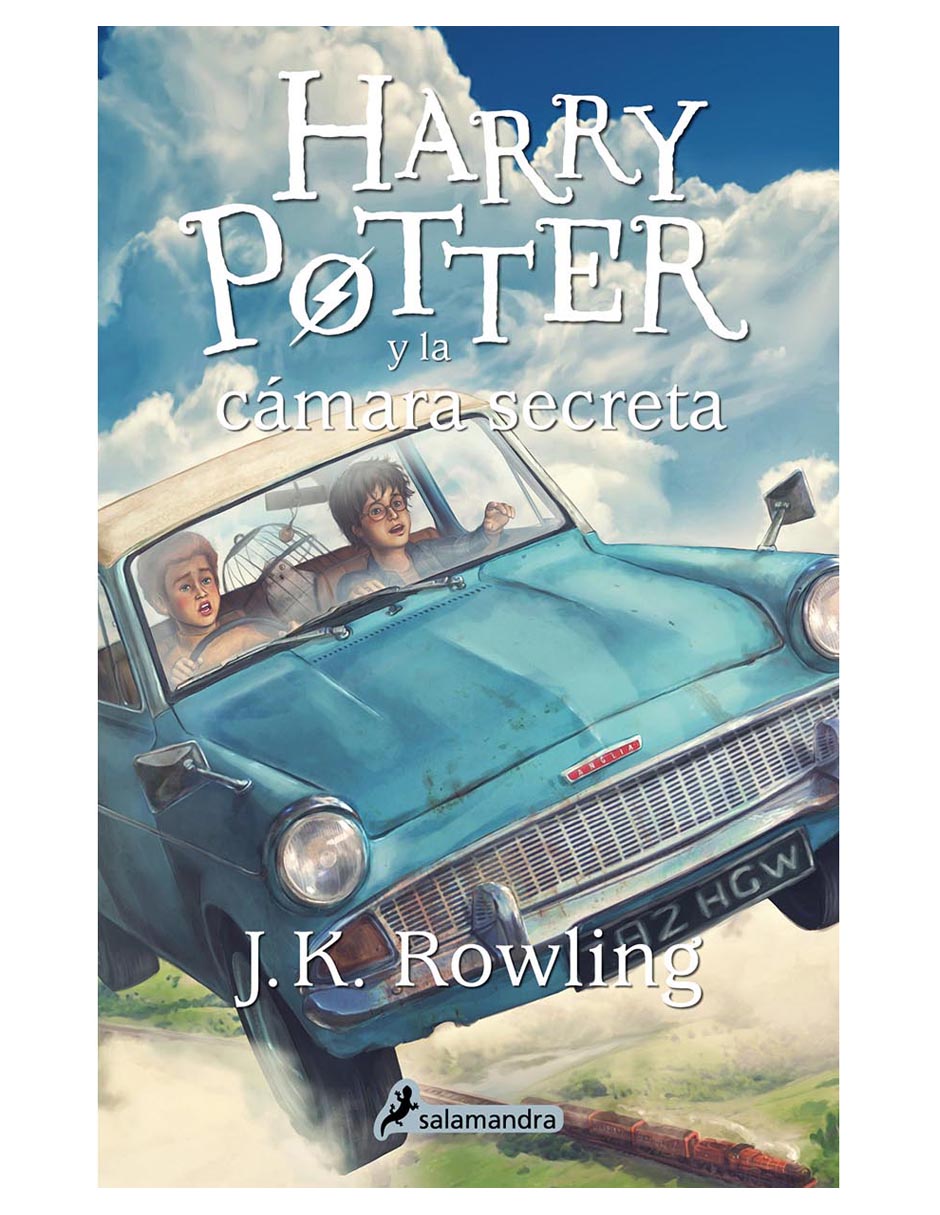 Libro Harry Potter y la cámara secreta de J. K. Rowling