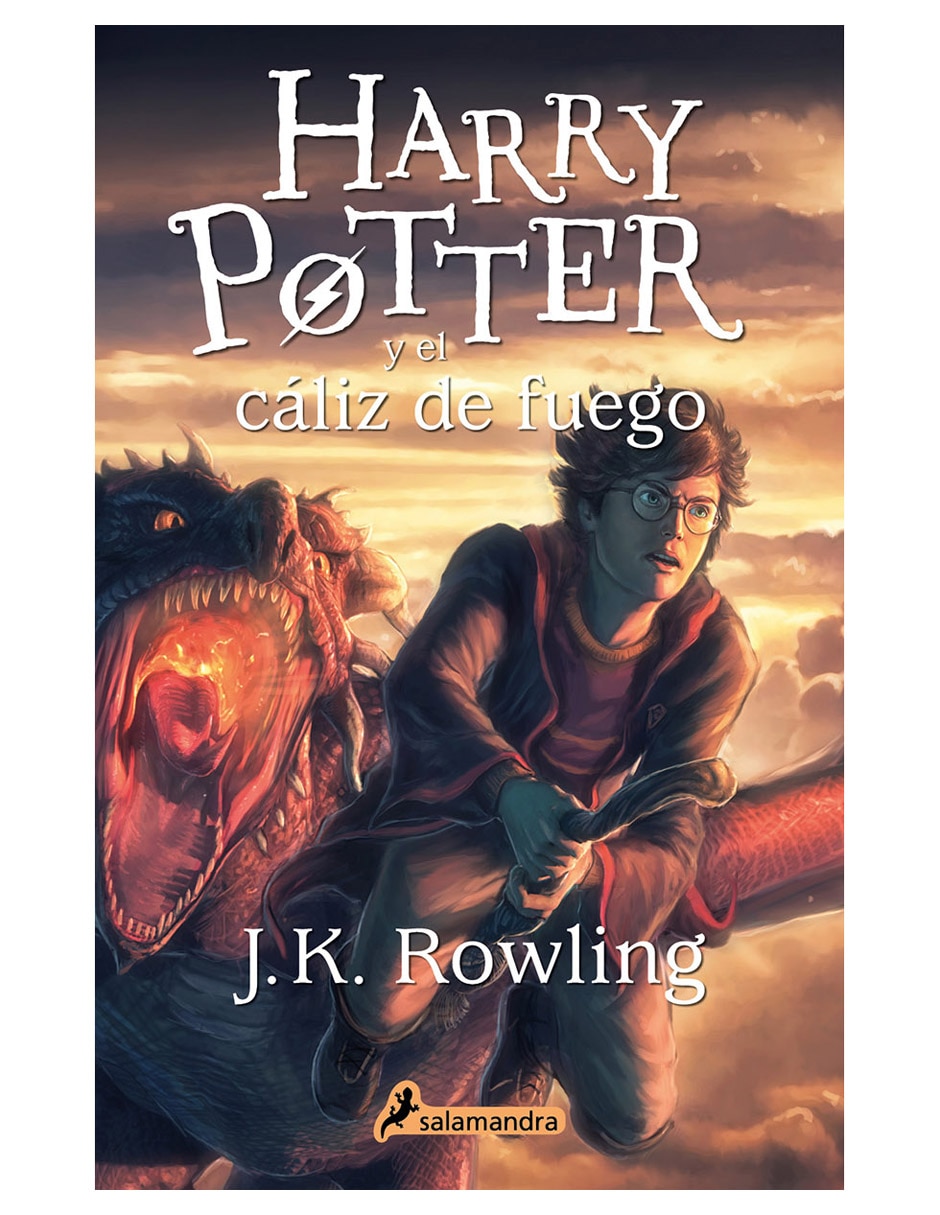 Libro Harry Potter y el cáliz de fuego de J. K. Rowling Libro Harry Potter y el cáliz de fuego de J. K. Rowling