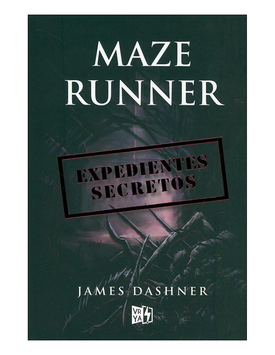 Libro Expedientes secretos, maze runner