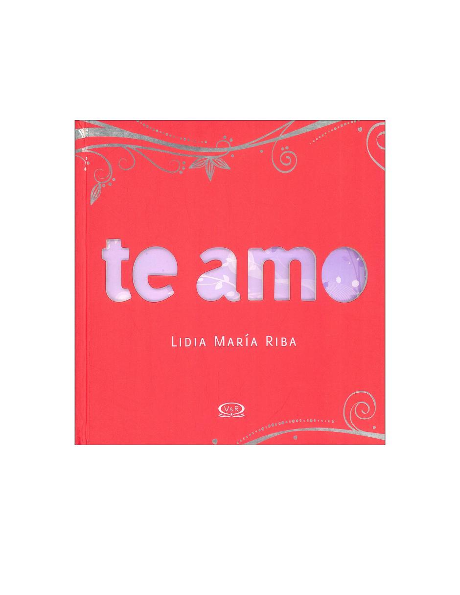Libro Te amo Libro Te amo
