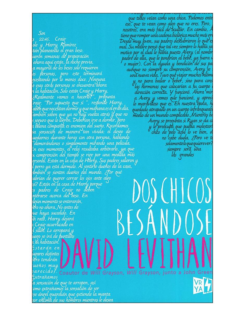 Libro Dos chicos besandose 1