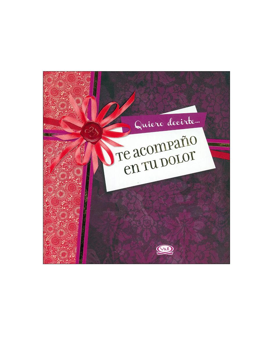 Imagen de producto Libro Te acompaño en tu dolor