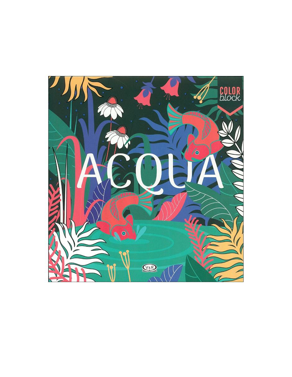 Imagen de producto Libro Acqua, color block