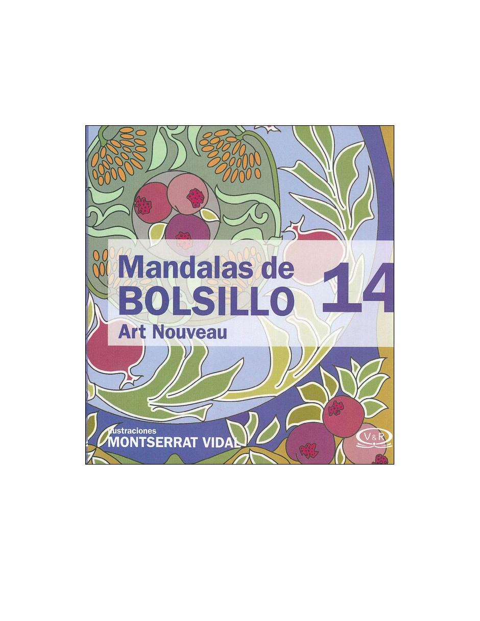 Imagen de producto Libro Mandalas de bolsillo 14 puntillado