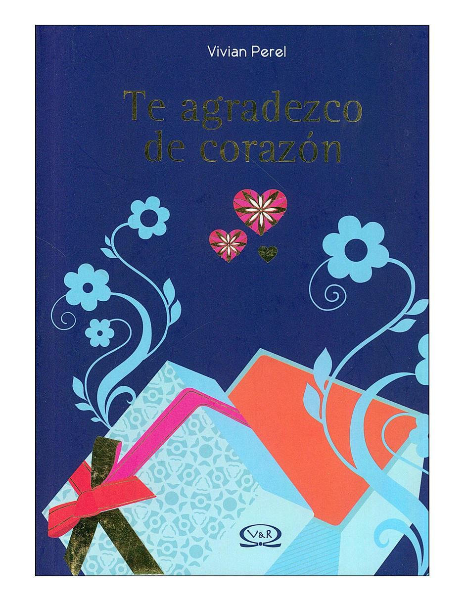 Imagen de producto Libro Te agradezco de corazon