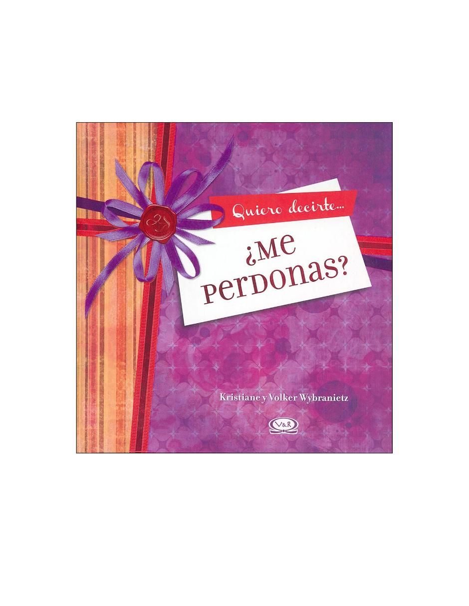 Libro ¿Me perdonas? 1