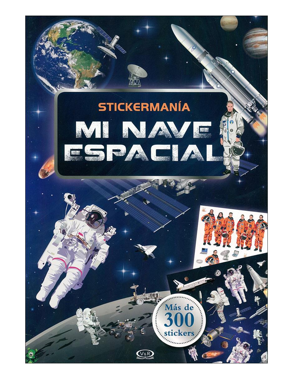 Libro Mi nave espacial stickermania