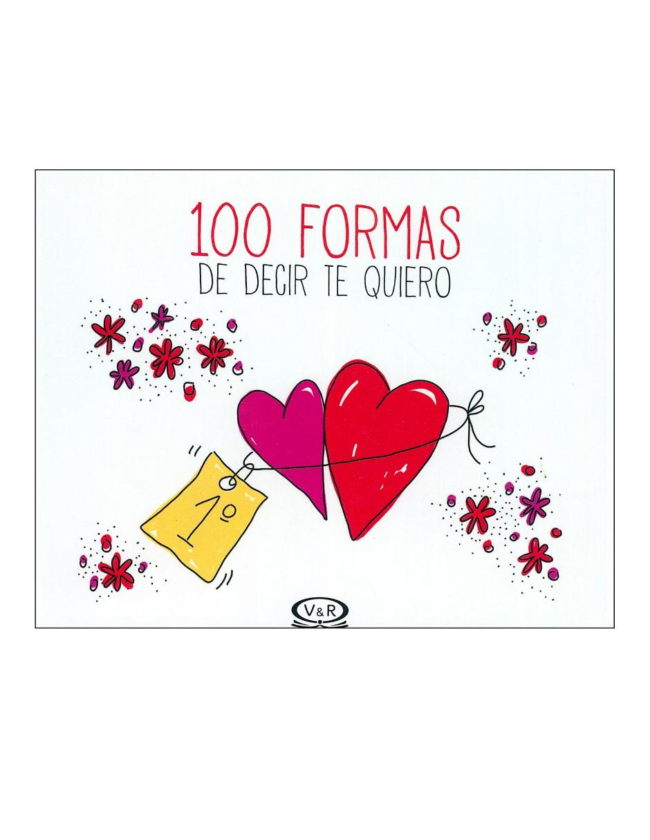 Imagen de producto Libro 100 formas de decir te quiero